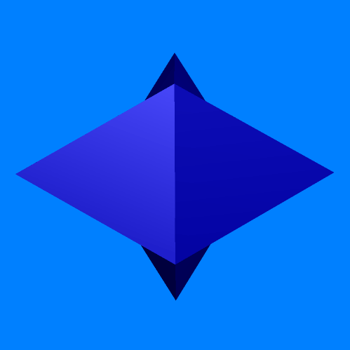 Morphing duals of augmented tetrahedron (augmentation)
