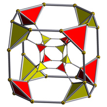Representation of 4D truncated tesseract