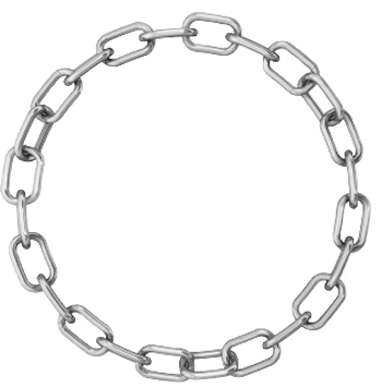 Schematic use of a chain
