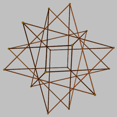 Rotation of 4-tetrahedra compound